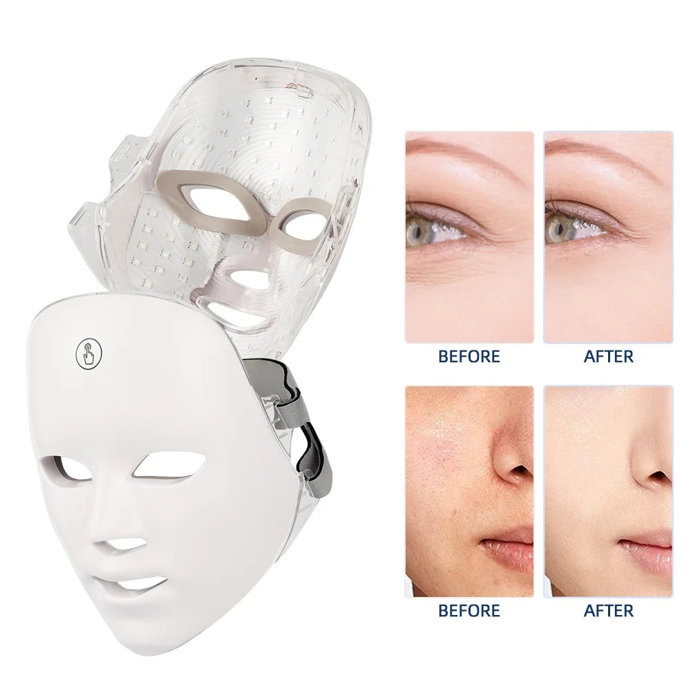 Máscara LED Facial GlowCare