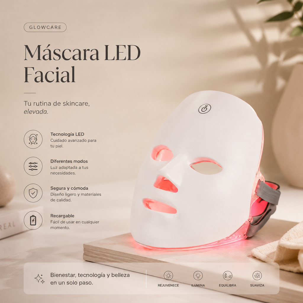 GlowCare LED Facial Mask