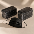 Black Disposable Face Mask Pack